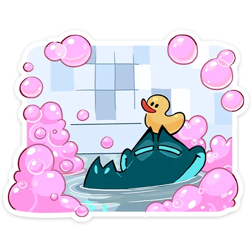 🛁 Стикер «Уильям» для Telegram