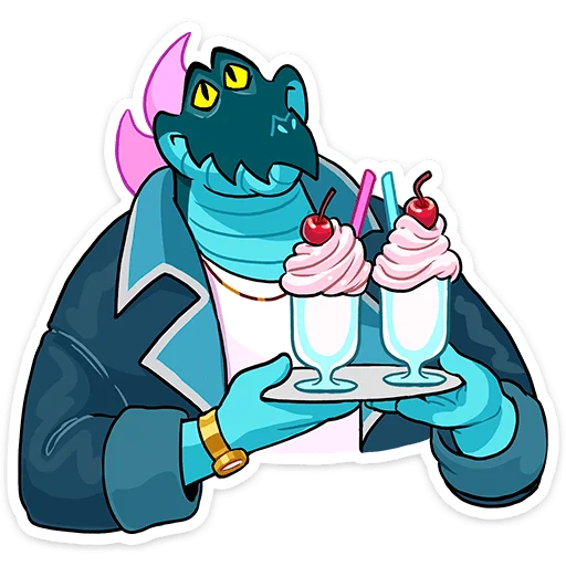 🍦 Стикер «Уильям» для Telegram