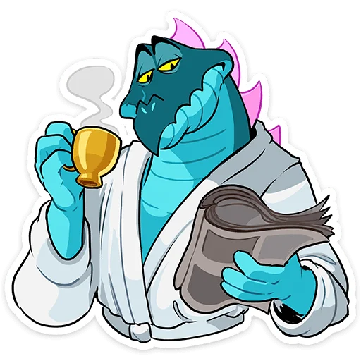 ☕️ Стикер «Уильям» для Telegram