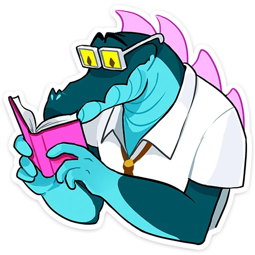 🤓 Стикер «Уильям» для Telegram