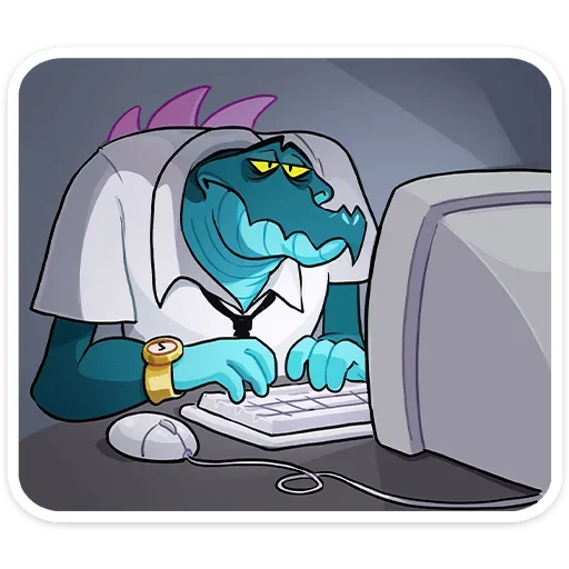 💻 Стикер «Уильям» для Telegram