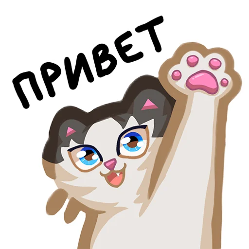 🖼 Стикер «Вилли кот» для Telegram