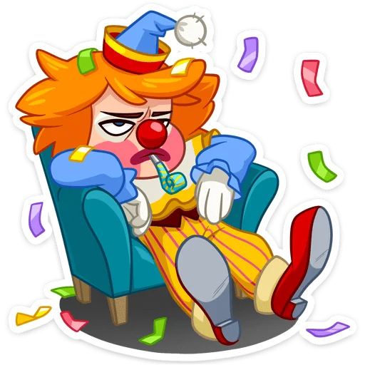 🥳 Стикер «Виля» для Telegram