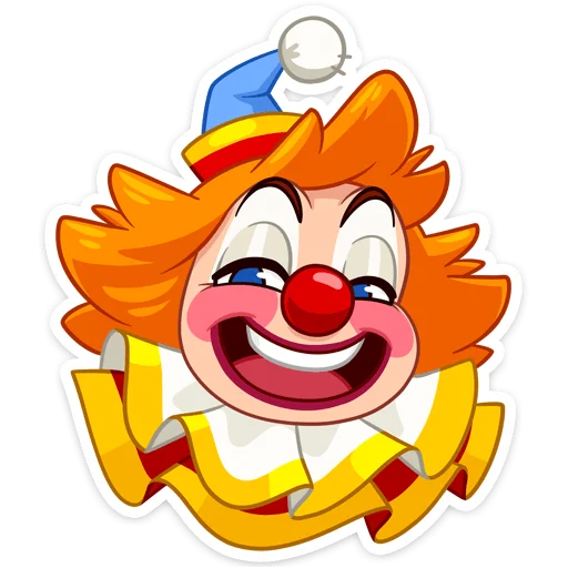 🤡 Стикер «Виля» для Telegram