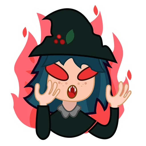 😡 Стикер «Wilma» для Telegram