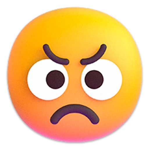 😠 Стикер «Windows 11 3D Emojis» для Telegram