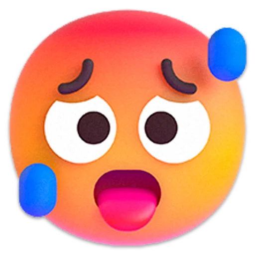 🥵 Стикер «Windows 11 3D Emojis» для Telegram