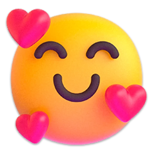 🥰 Стикер «Windows 11 3D Emojis» для Telegram