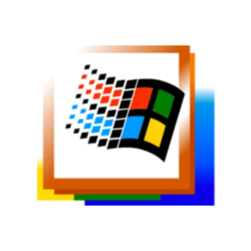 😇 Стикер «Иконки Windows 1985-н.в.» для Telegram