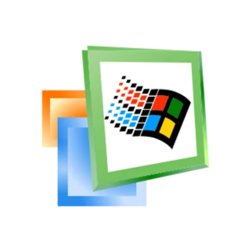 😳 Стикер «Иконки Windows 1985-н.в.» для Telegram