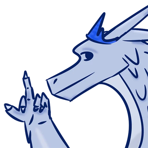 👆 Стикер «Wings of Failure» для Telegram