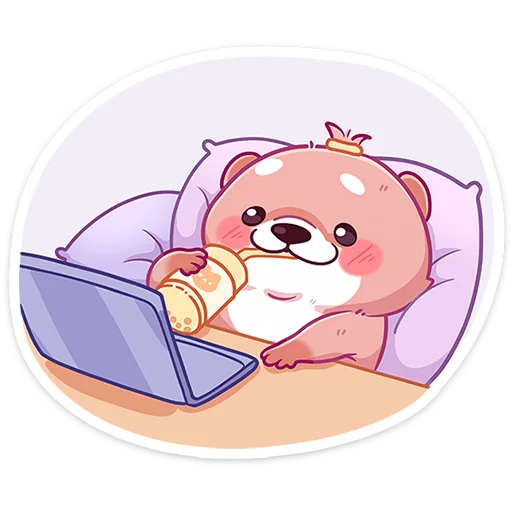 🧸 Стикер «Вини» для Telegram
