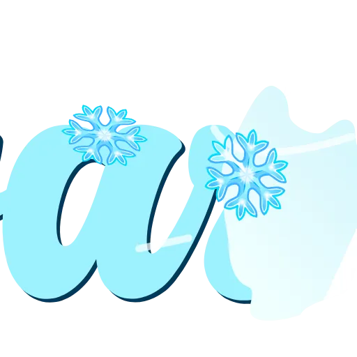 Стикер 12 Winter 2 ️