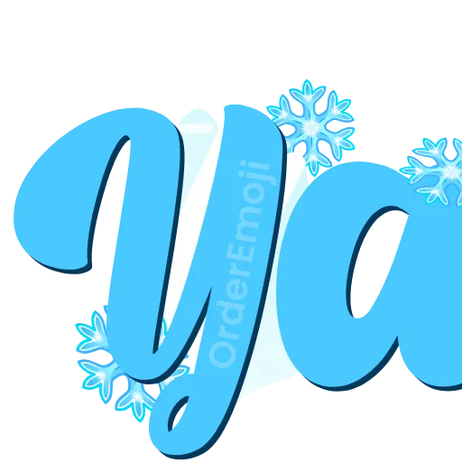 Стикер 10 Winter 2 ️