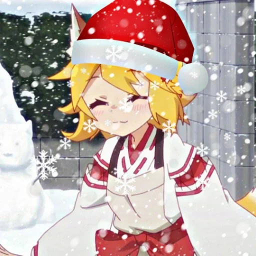 ❄️ Стикер «Winter Anime» для Telegram
