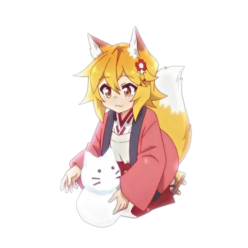 ❄️ Стикер «Winter Anime» для Telegram