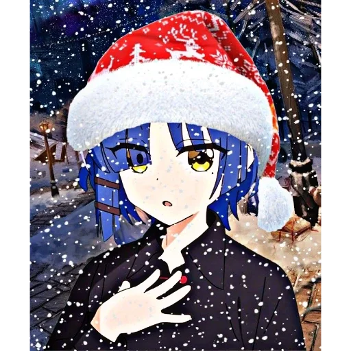 Стикерпак Winter Anime для Telegram