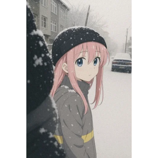 ❄️ Стикер «Winter Anime» для Telegram
