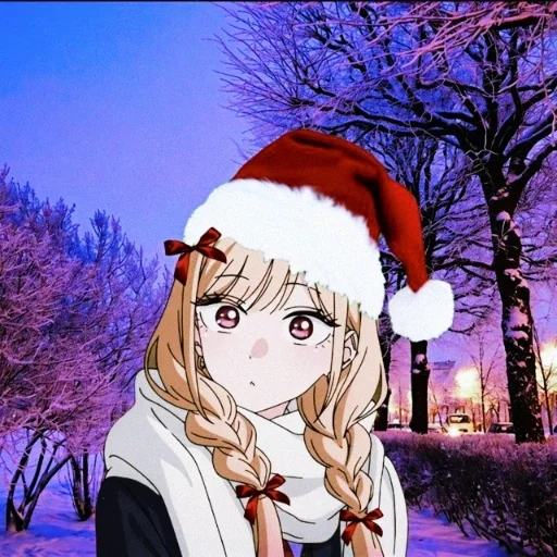❄️ Стикер «Winter Anime» для Telegram