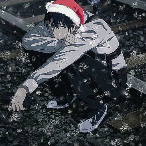❄️ Стикер «Winter Anime» для Telegram