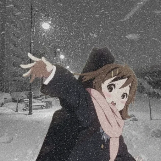 ❄️ Стикер «Winter Anime» для Telegram