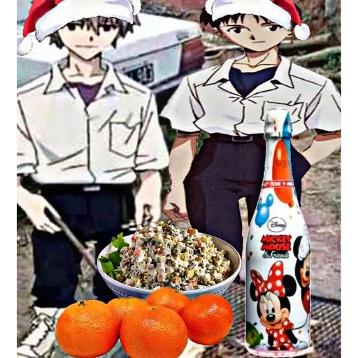 ❄️ Стикер «Winter Anime» для Telegram