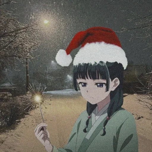 ❄️ Стикер «Winter Anime» для Telegram