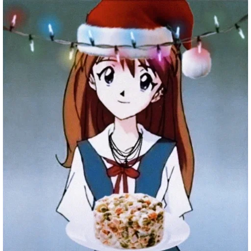❄️ Стикер «Winter Anime» для Telegram