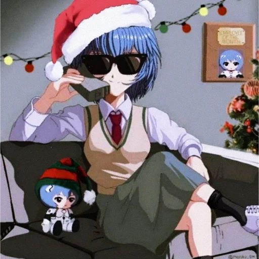 ❄️ Стикер «Winter Anime» для Telegram