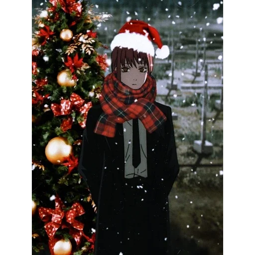 ❄️ Стикер «Winter Anime» для Telegram