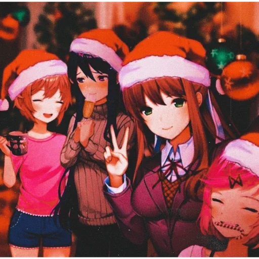 ❄️ Стикер «Winter Anime» для Telegram