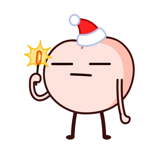🤩 Стикер «Зимний Попкинс» для Telegram