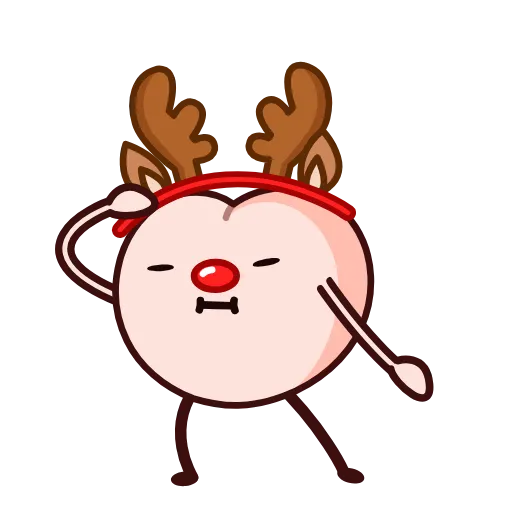 🤩 Стикер «Зимний Попкинс» для Telegram