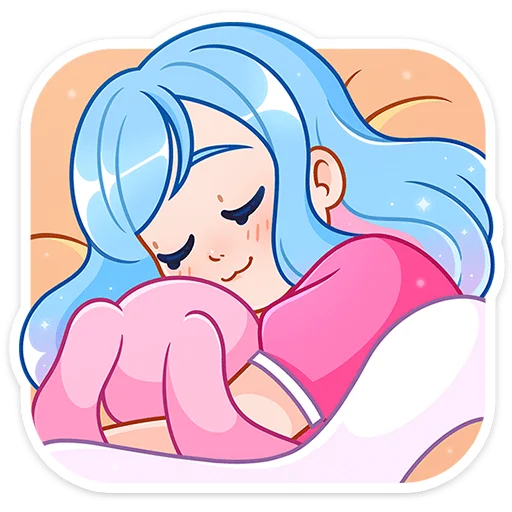 ⭐ Стикер «Зимняя Долли» для Telegram