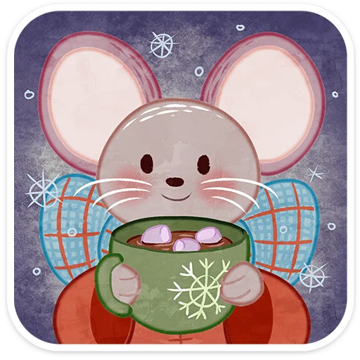 ❄️ Стикер «Зимние забавы» для Telegram