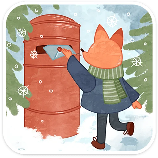 ❄️ Стикер «Зимние забавы» для Telegram