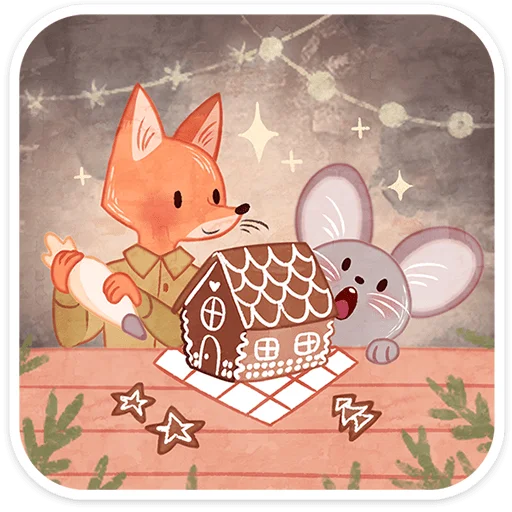 ❄️ Стикер «Зимние забавы» для Telegram
