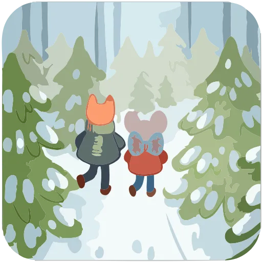 ❄️ Эмодзи «Зимние забавы» для Telegram