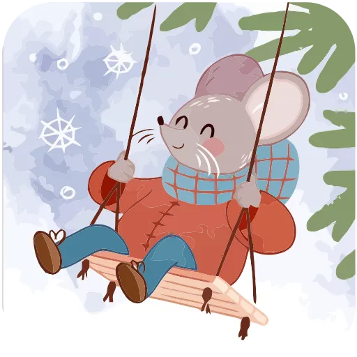 ❄️ Эмодзи «Зимние забавы» для Telegram