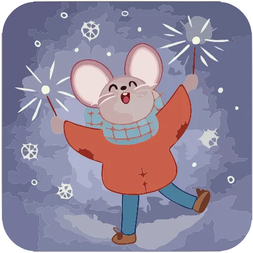 ❄️ Эмодзи «Зимние забавы» для Telegram