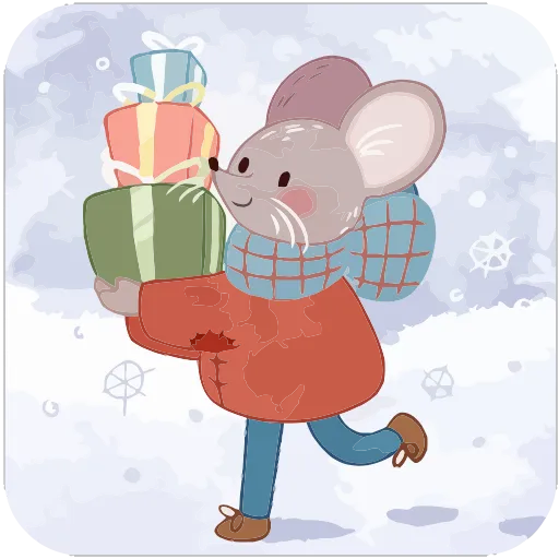 ❄️ Эмодзи «Зимние забавы» для Telegram