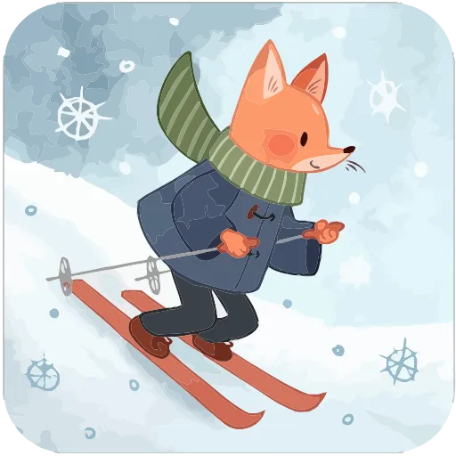 ❄️ Эмодзи «Зимние забавы» для Telegram