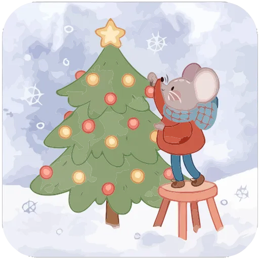 ❄️ Эмодзи «Зимние забавы» для Telegram