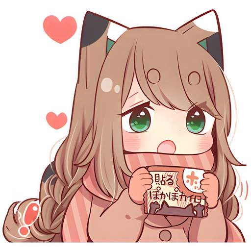 💌 Стикер «Зимние котятки» для Telegram