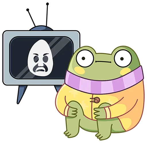 📺 Стикер «эмодзи» для Telegram