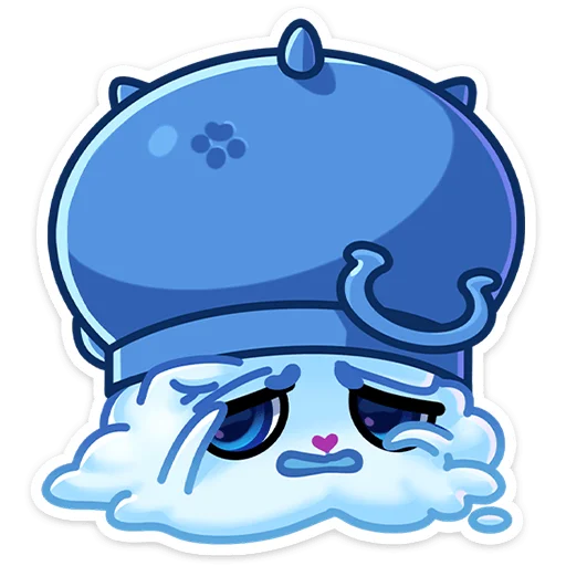 🙃 Стикер «Зимний Котялок» для Telegram