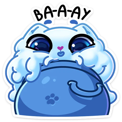 🤩 Стикер «Зимний Котялок» для Telegram