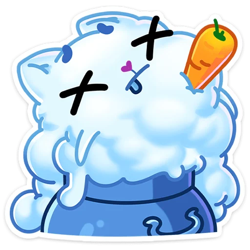 🥶 Стикер «Зимний Котялок» для Telegram