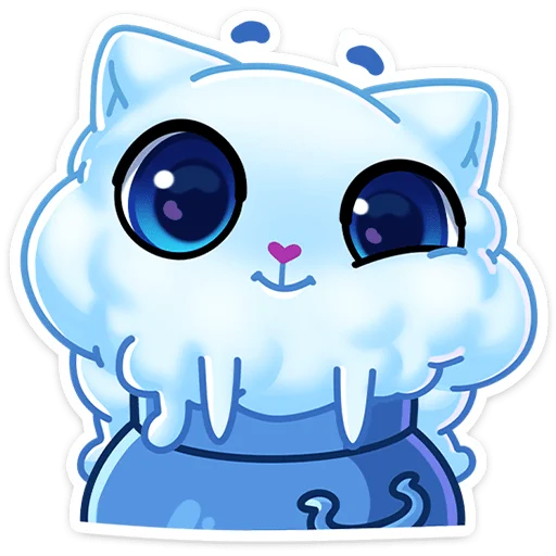 ☃️ Стикер «Зимний Котялок» для Telegram