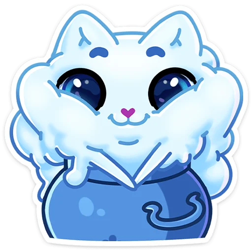 ☃️ Стикер «Зимний Котялок» для Telegram